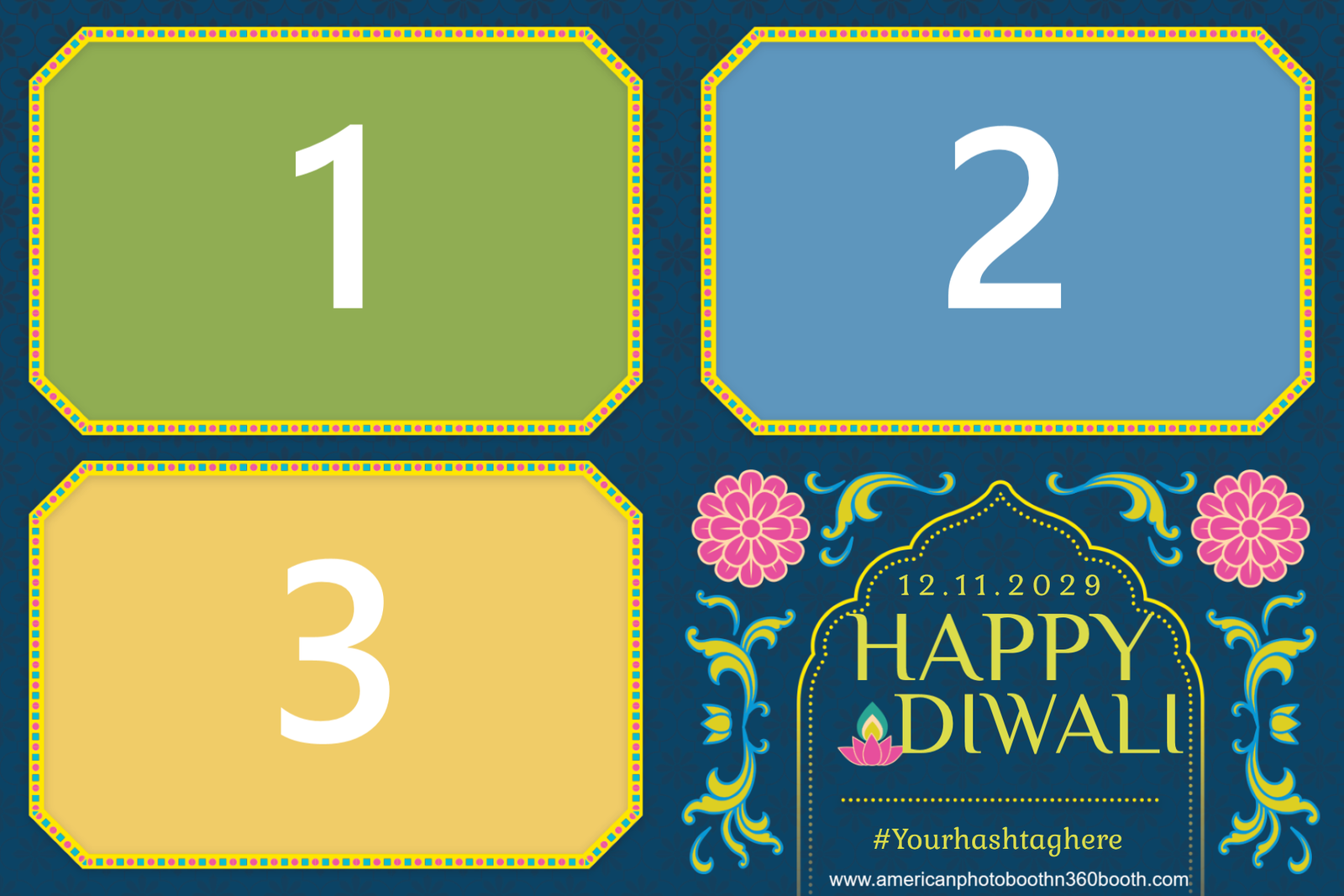 Diwali 1 4x6 photo print template